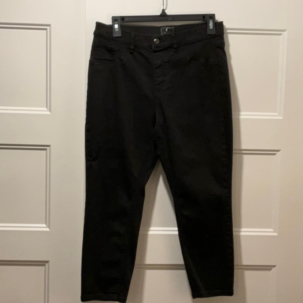 Black Cropped Jeggings